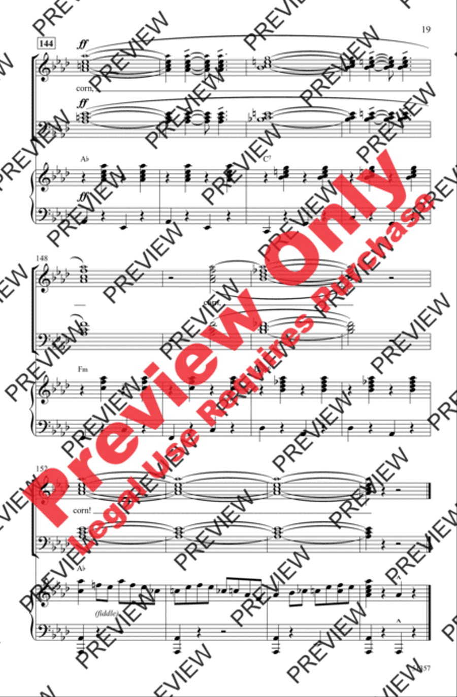 Corn 4-Part scores gallery preview page 19