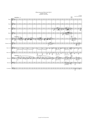 Pierné: Album pour mes Petits Amis Op.14 - 4.Petite Gavotte - symphonic wind dectet