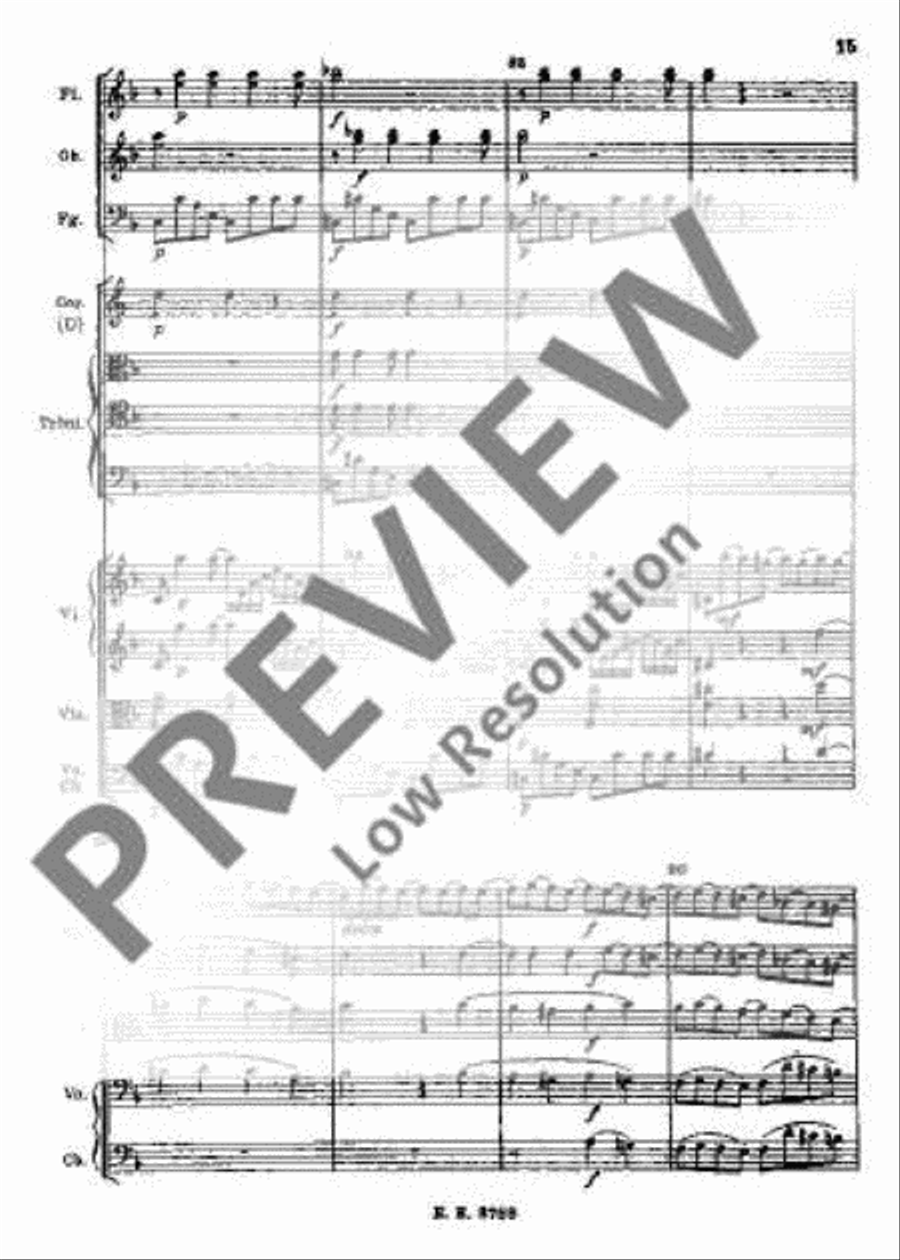 Alceste Orchestra scores gallery preview page 18
