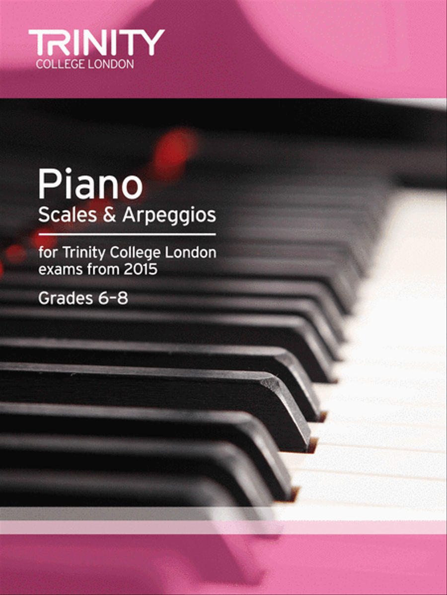 Piano Scales & Arpeggios Grades 6-8 from 2015 Piano Solo scores gallery preview page 1