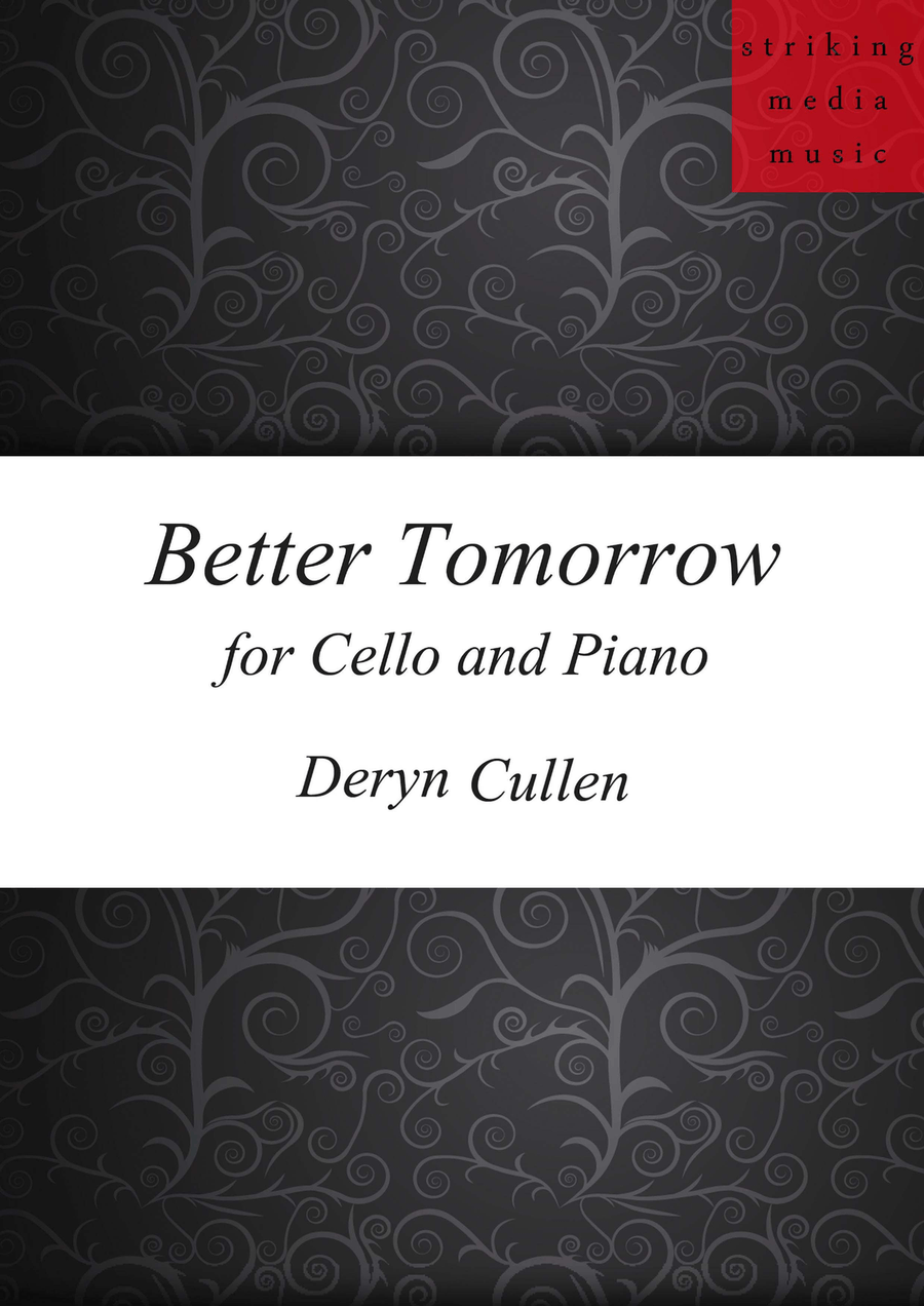 Better Tomorrow Piano scores gallery preview page 1