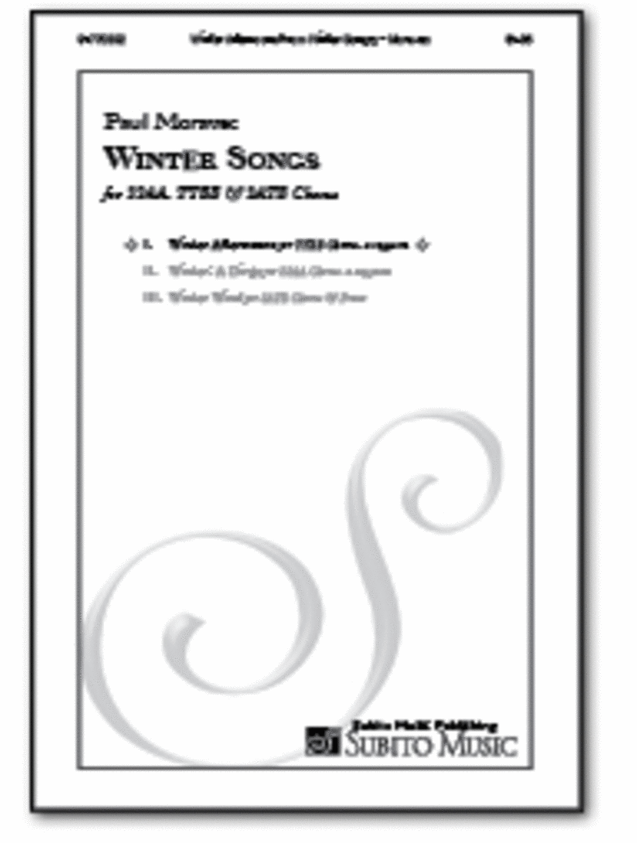 Winter Afternoons (from Winter Songs)