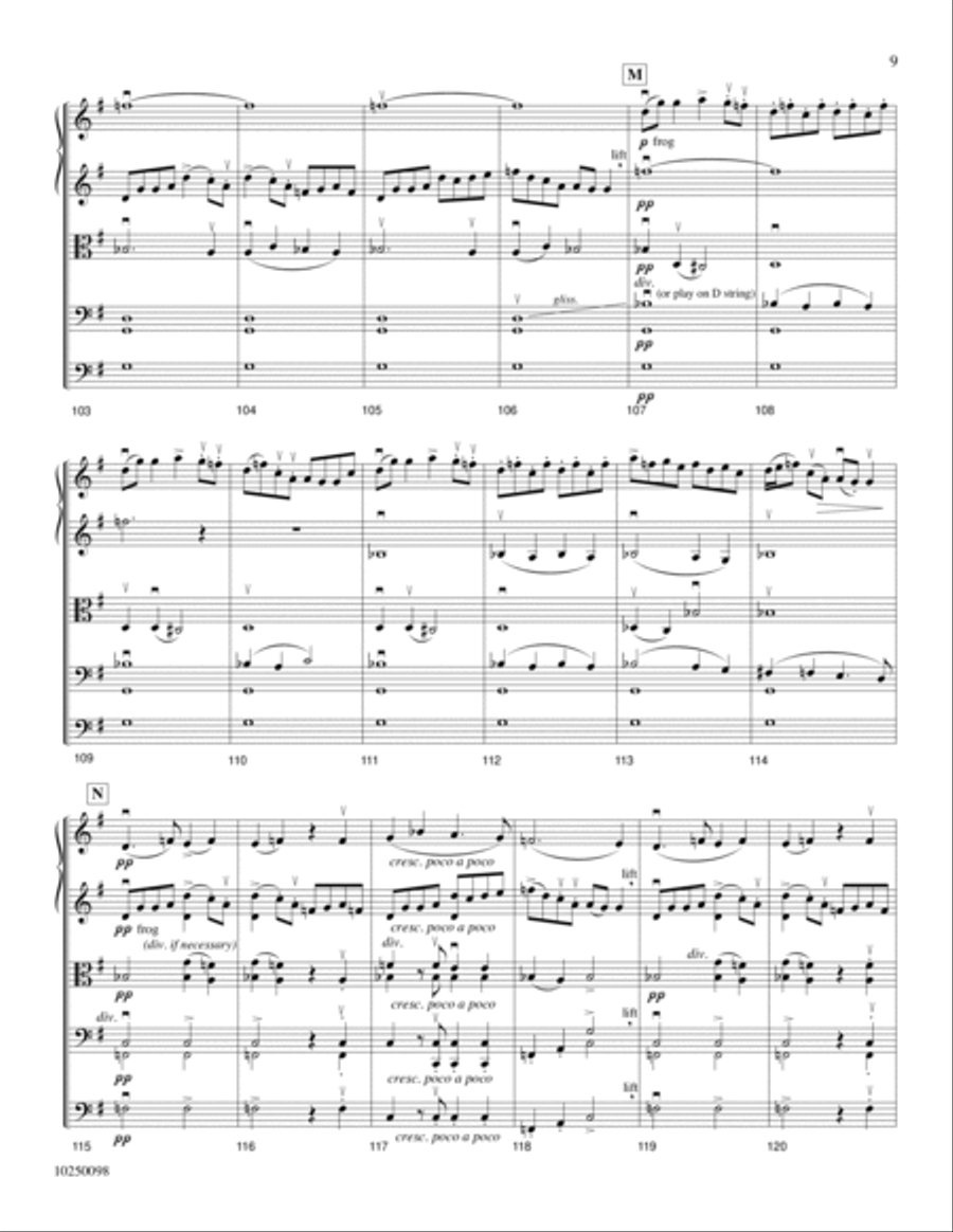 Molly on the Shore Orchestra scores gallery preview page 8