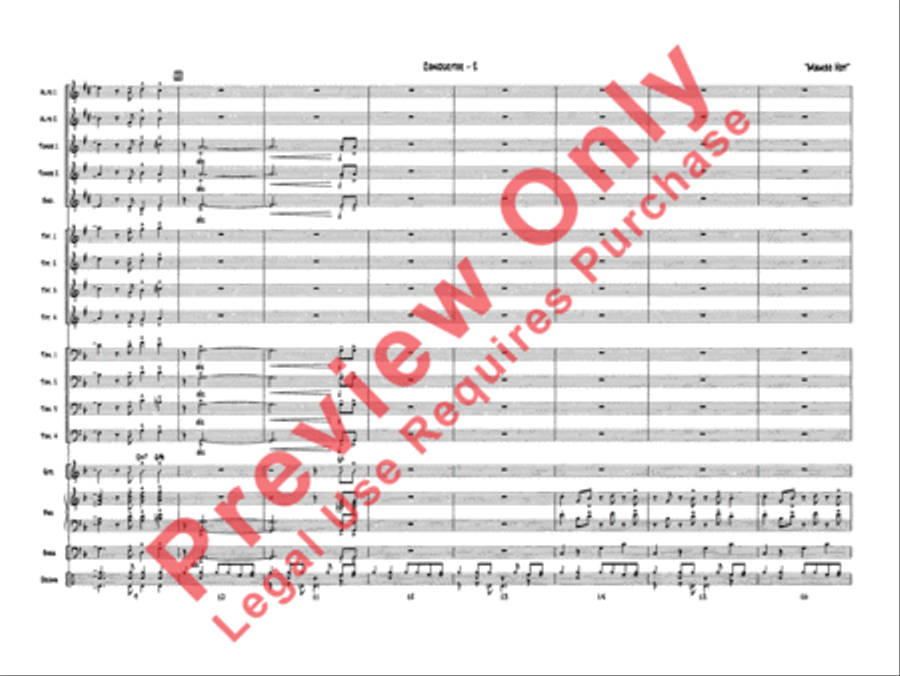 Mambo Hot Jazz Ensemble scores gallery preview page 4
