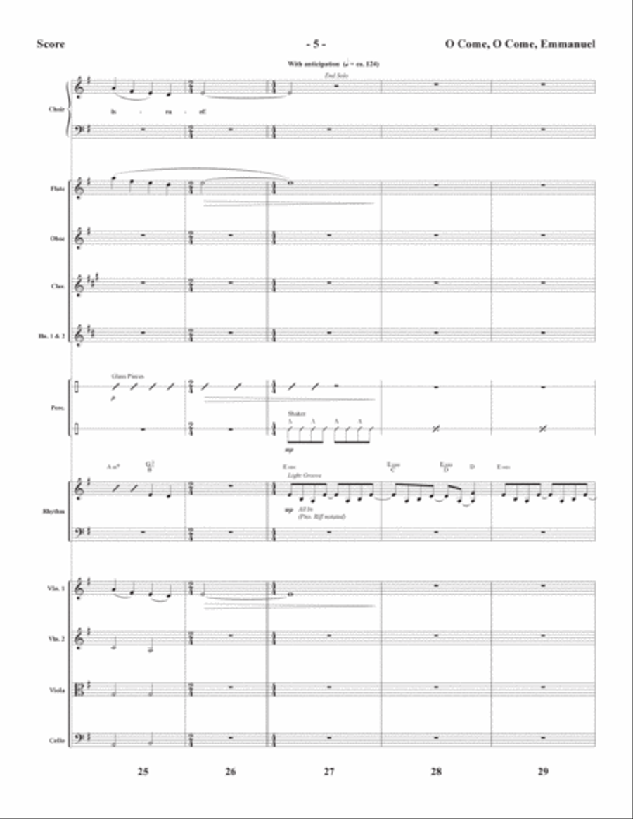 The Thrill of Hope (A New Service of Lessons and Carols) - Full Score Choir scores gallery preview page 5
