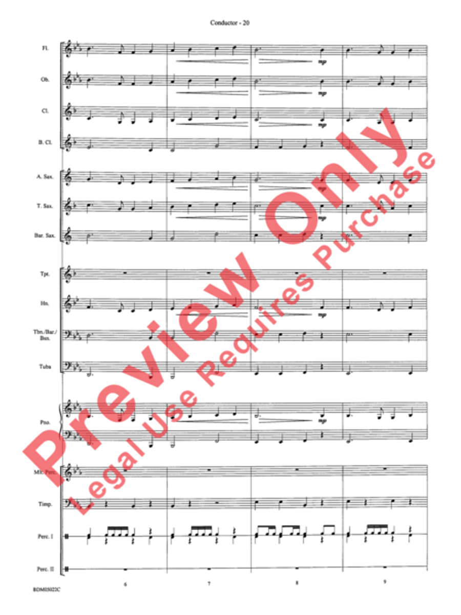 Belwin Beginning Band Kit #1 Concert Band scores gallery preview page 23