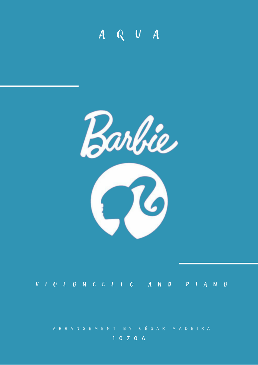 Barbie Girl Piano scores gallery preview page 1