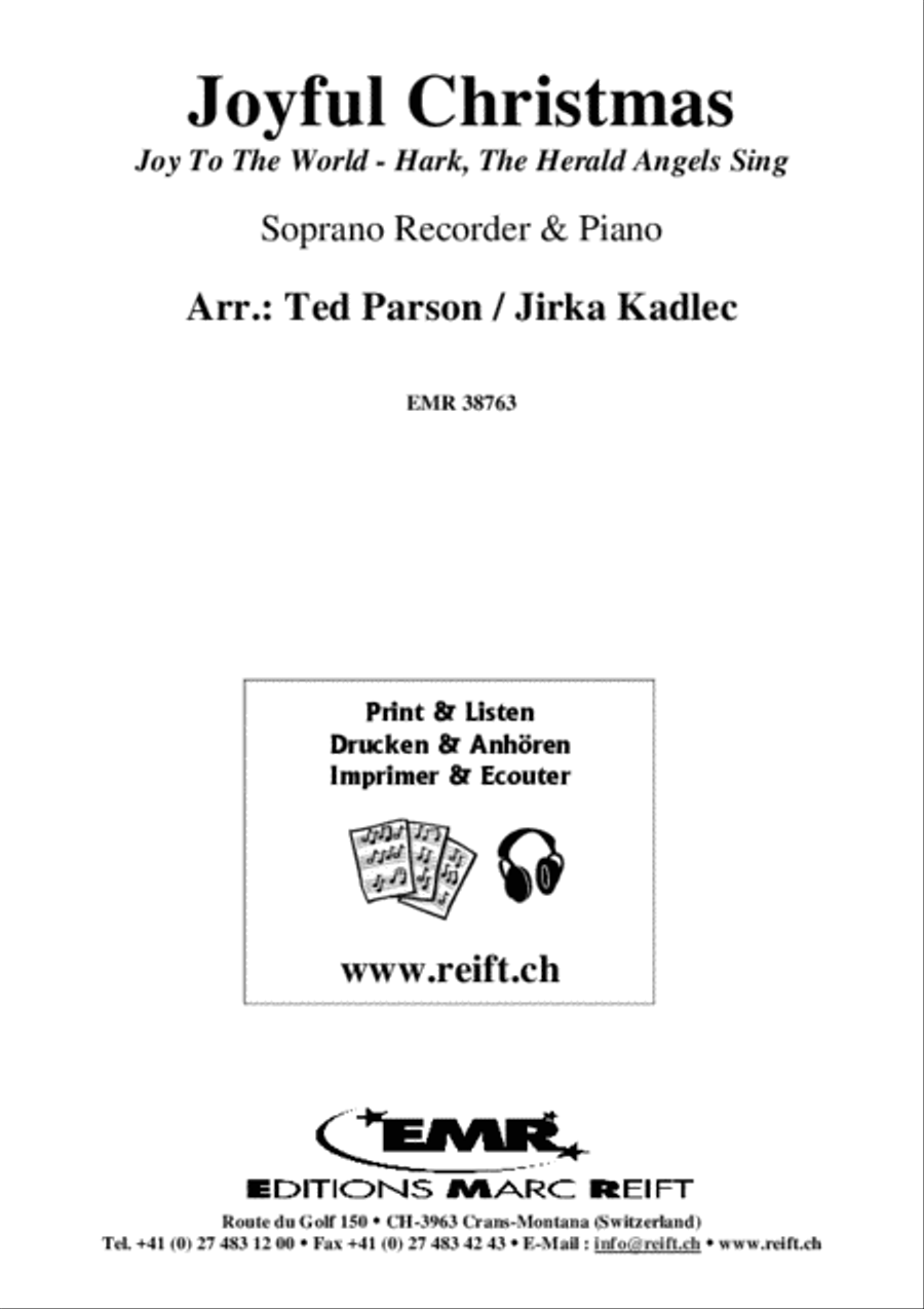 Joyful Christmas Joyful Christmas Soprano Recorder scores gallery preview page 2