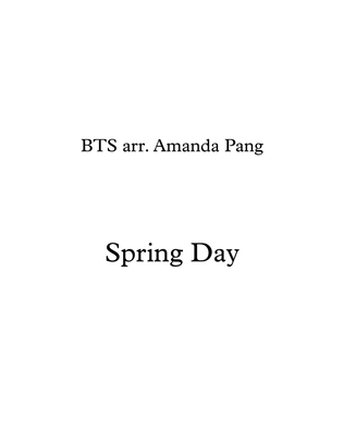 Book cover for Spring Day