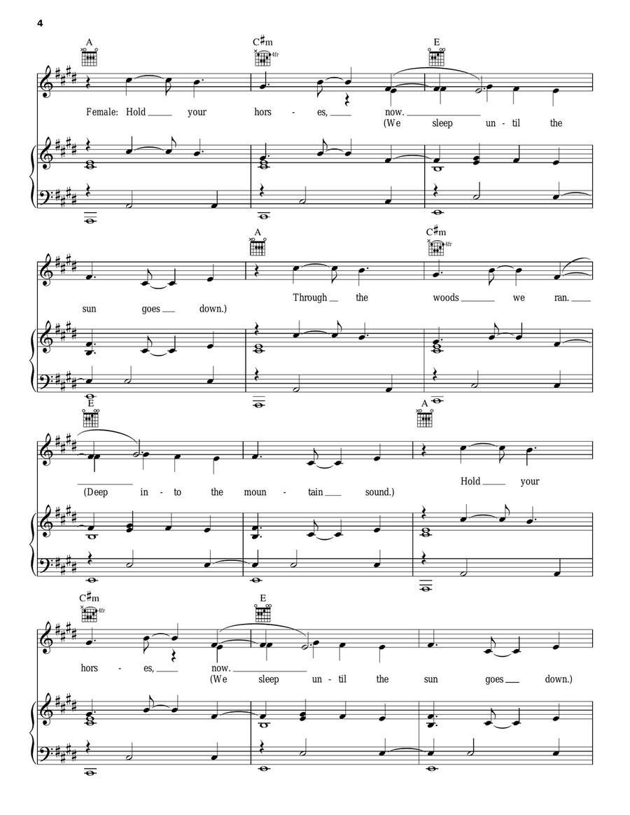 Mountain Sound Mountain Sound Acoustic Guitar scores gallery preview page 4