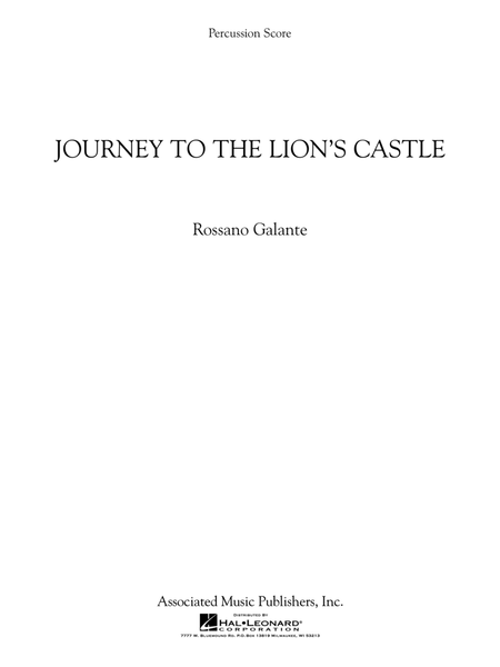 Journey to the Lion's Castle - Percussion Score