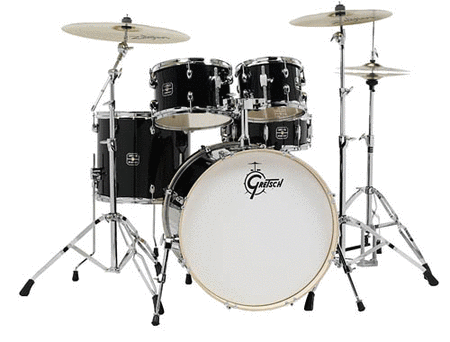 Gretsch Energy 5-Piece Kit with Full Hardware Package & Paiste Cymbals