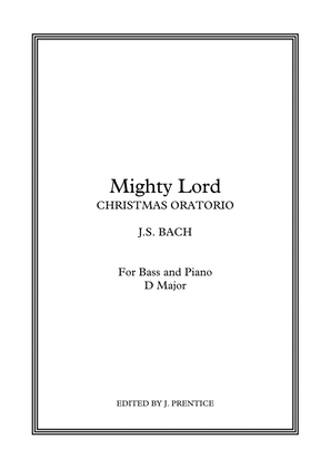 Book cover for Mighty Lord - Christmas Oratorio (D Major)