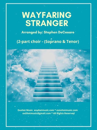 Book cover for Wayfaring Stranger (2-part choir - (Soprano and Tenor)