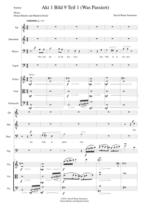ATON part 12-Was passiert - 2 tenor voices, 1 bass voice, bassoon, strings