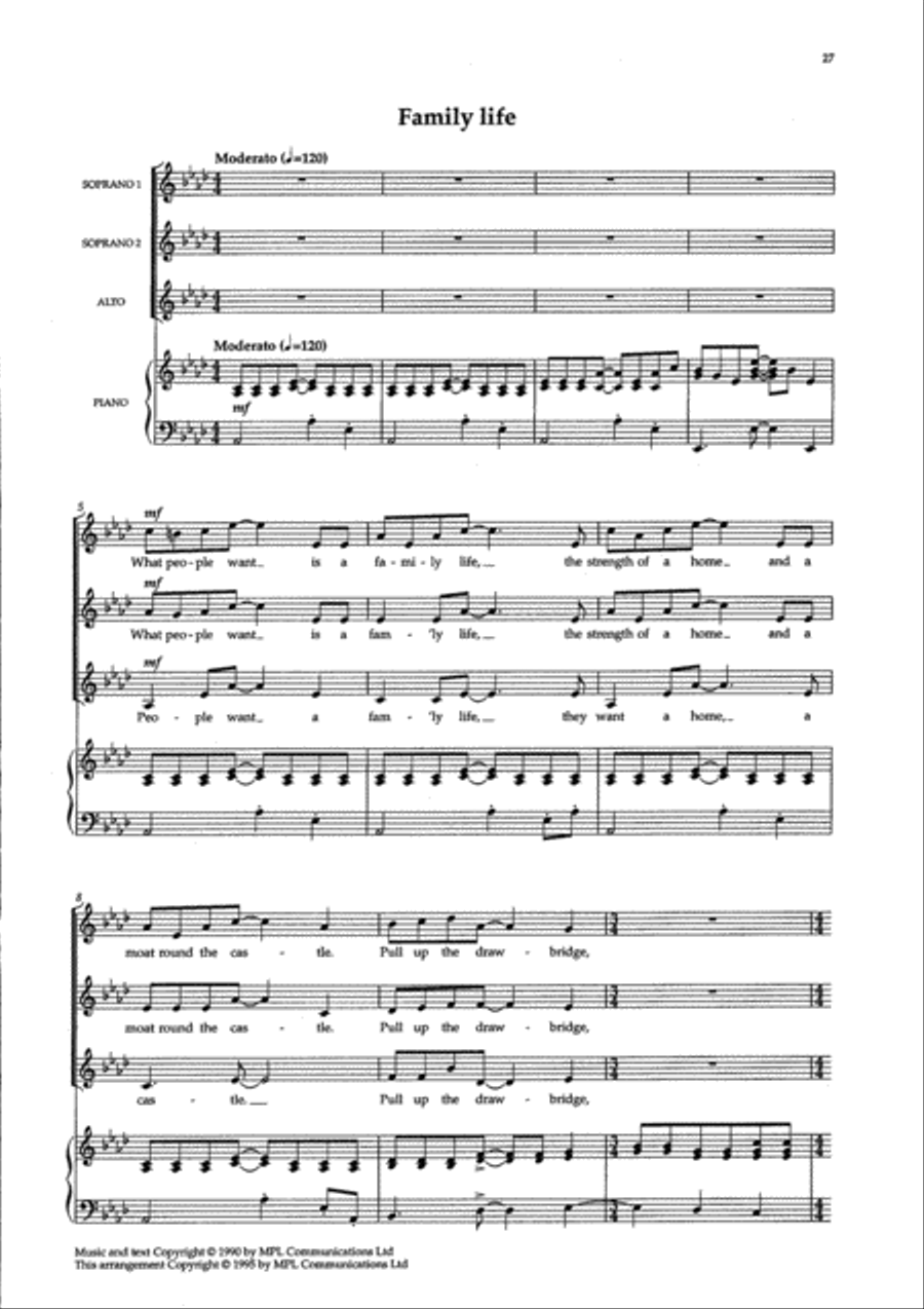 Liverpool Oratorio -- Choral Selections Women's Choir scores gallery preview page 2