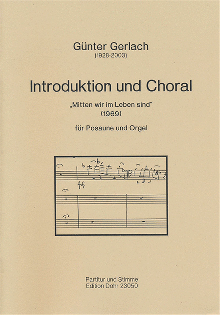 Introduktion und Choral für Posaune und Orgel 