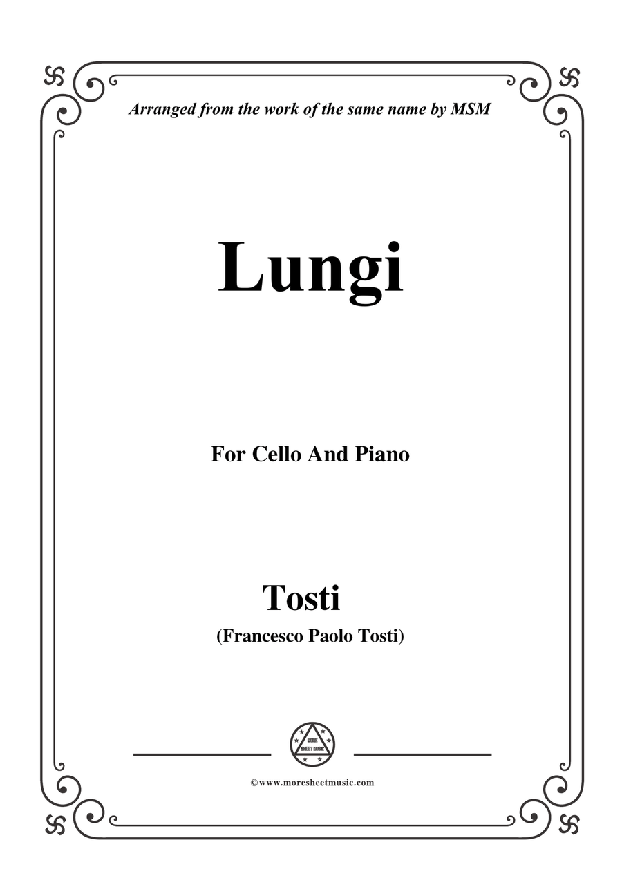 Tosti-Lungi, for Cello and Piano
