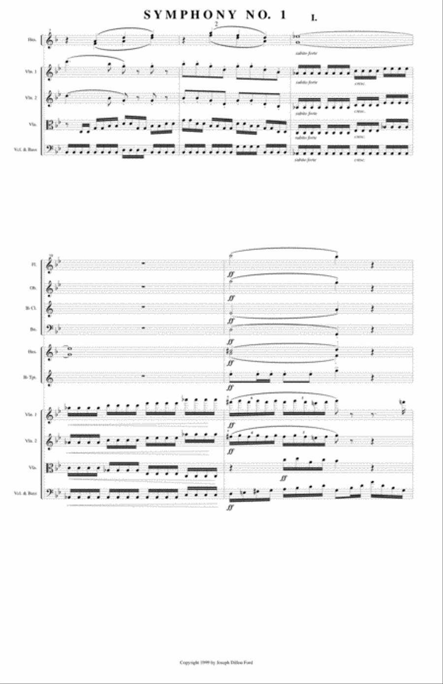 Symphony No 1 G Minor (