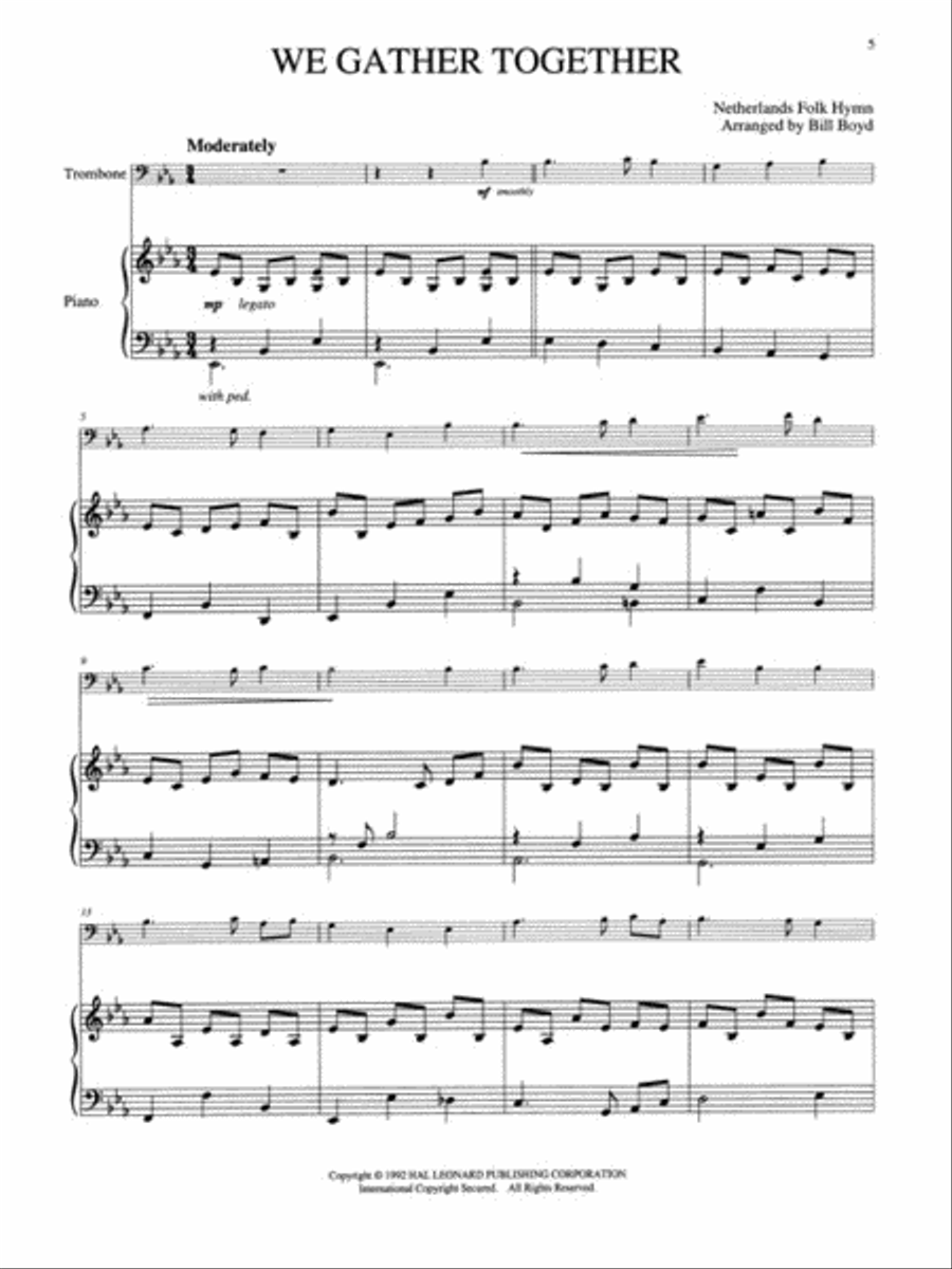 Canadian Brass Book of Easy Trombone Solos
