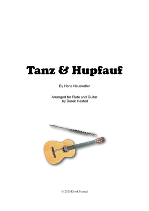 Tanz & Hupfauf (Dance of the Washerwoman+Hupfauf) - Flute & Guitar