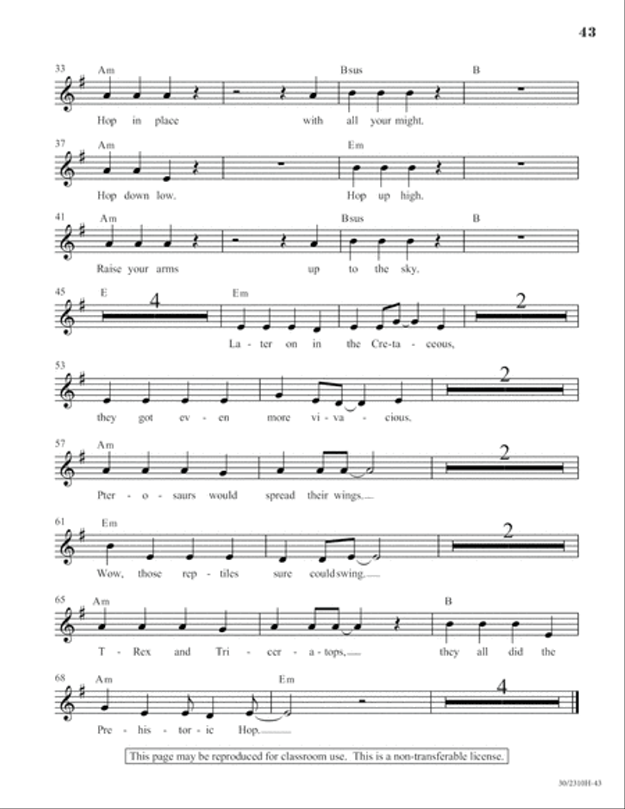 The Box The Box Unison Choir scores gallery preview page 44