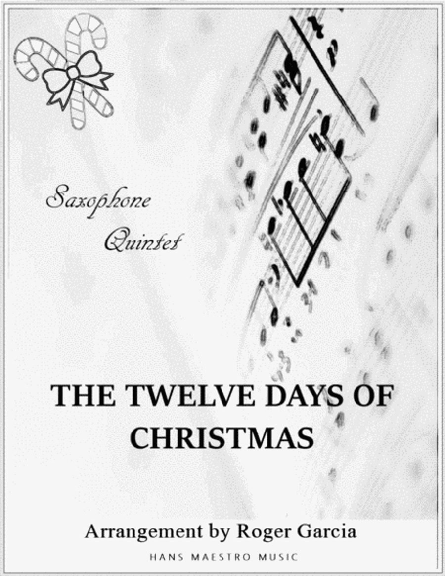 The Twelve Days Of Christmas Woodwind Quintet scores gallery preview page 1
