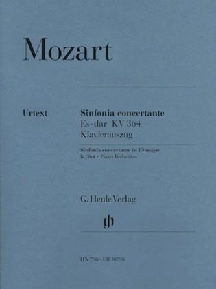 Book cover for Sinfonia Concertante Eb Major K.364
