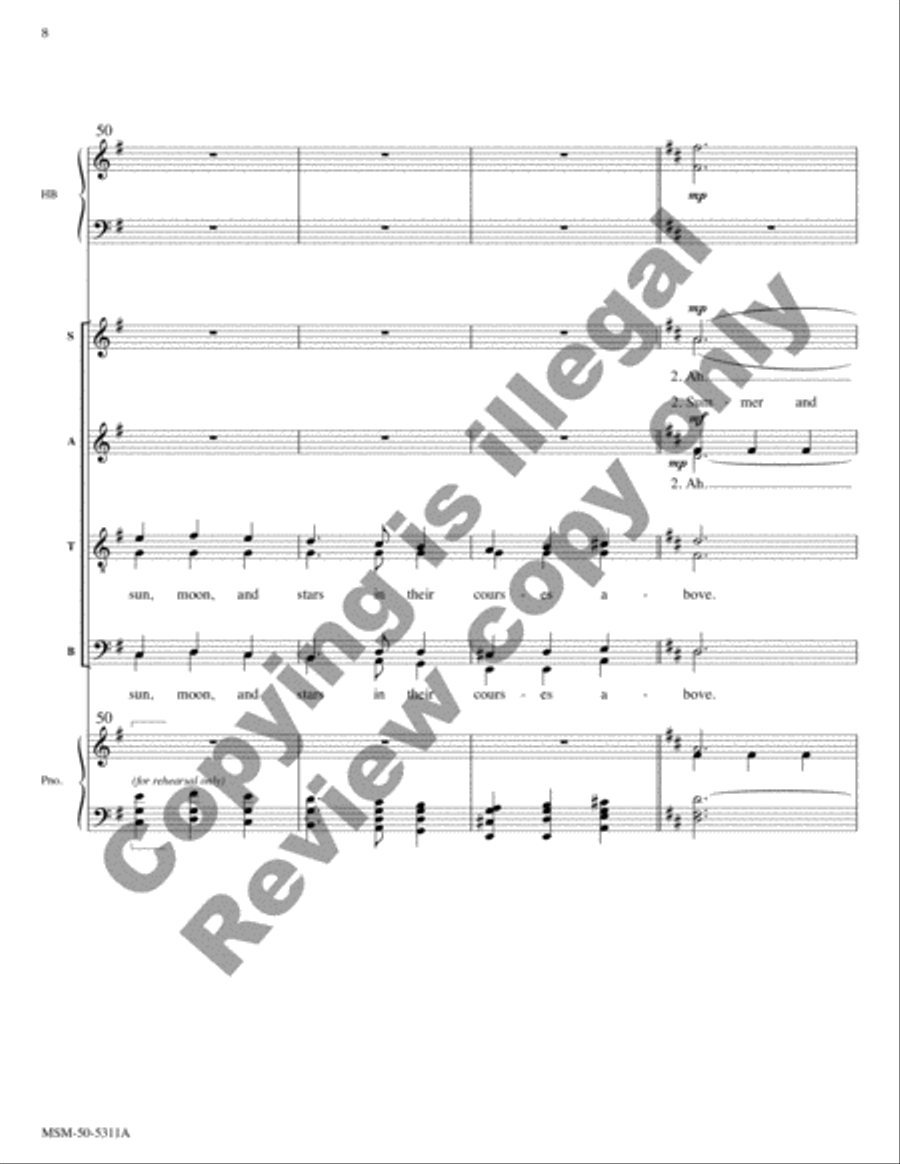 Great Is Thy Faithfulness (Full Score) Choir scores gallery preview page 19