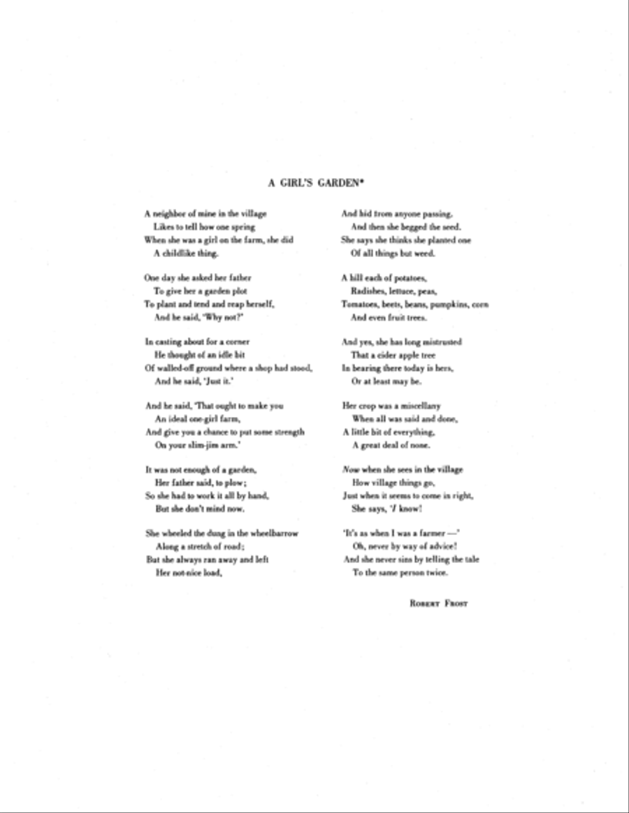A Girl's Garden Women's Choir scores gallery preview page 3