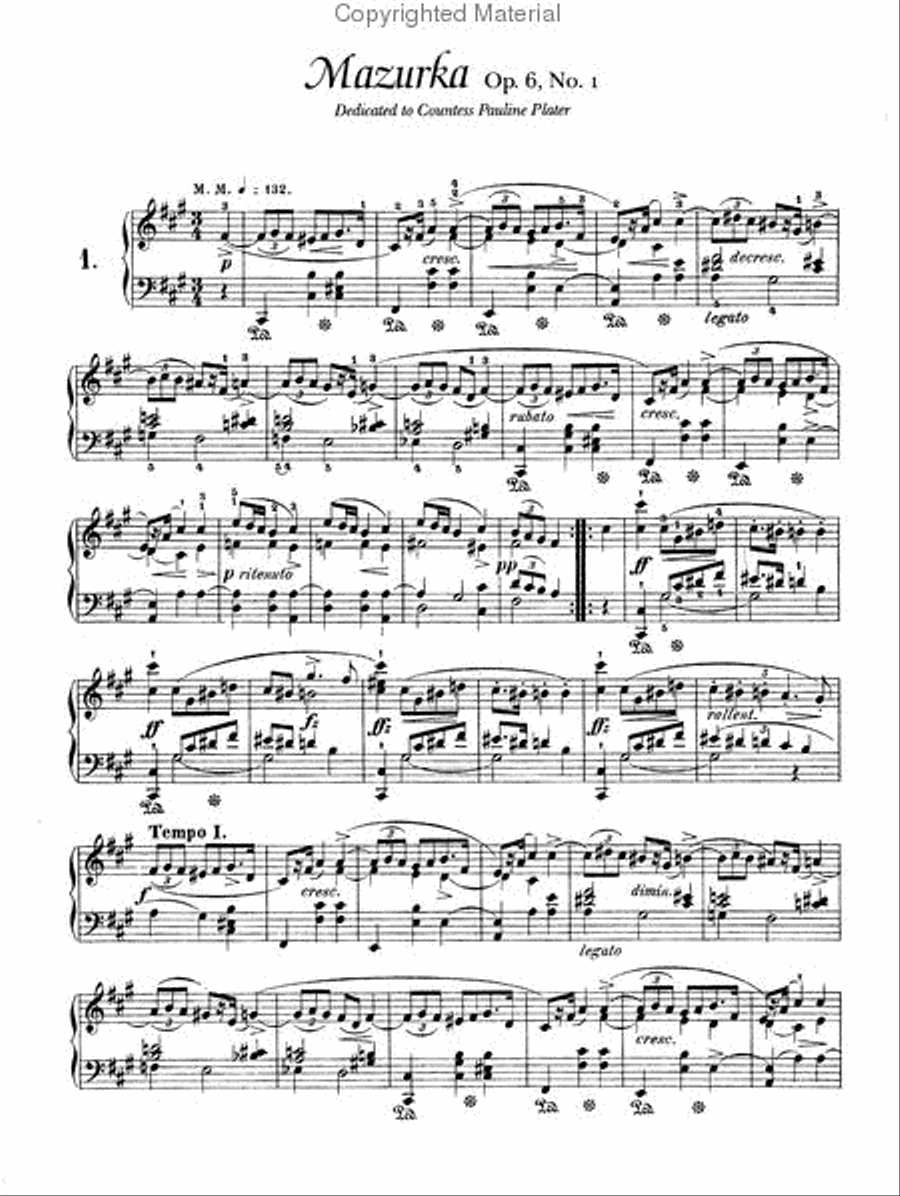 Mazurkas Piano Solo scores gallery preview page 2