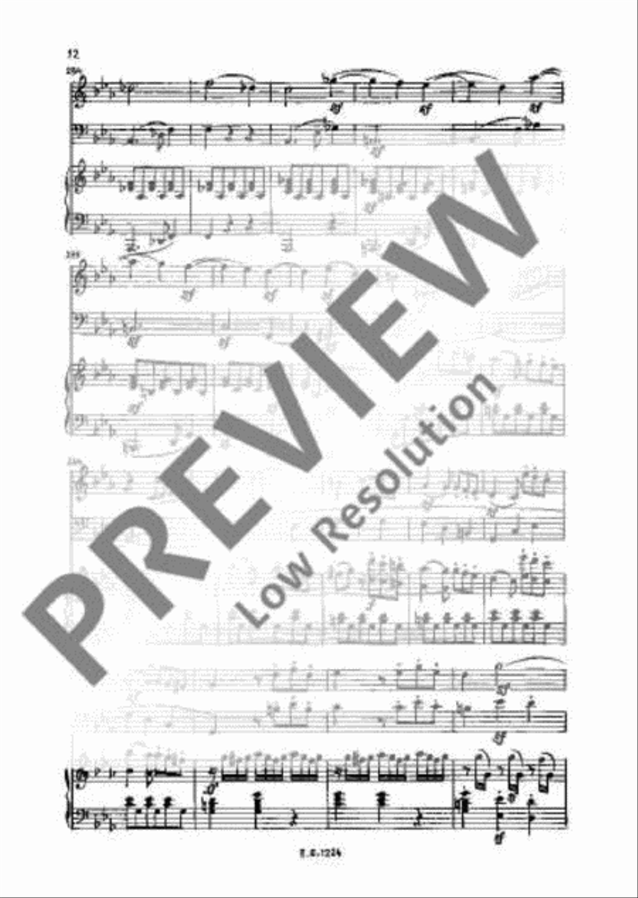 Piano Trio No. 3 C minor Piano Trio scores gallery preview page 21