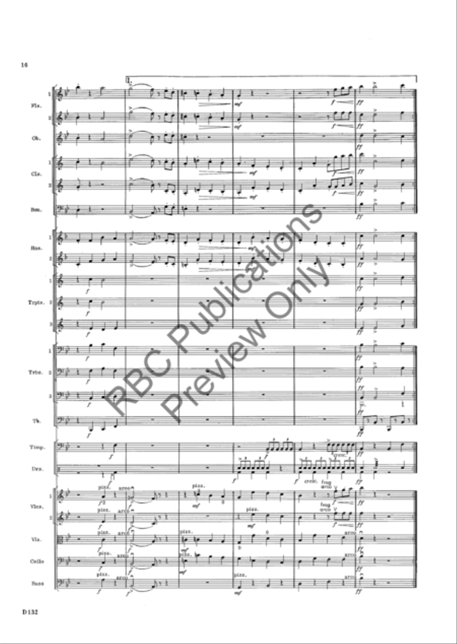 March To The Scaffold March To The Scaffold Full Orchestra scores gallery preview page 15