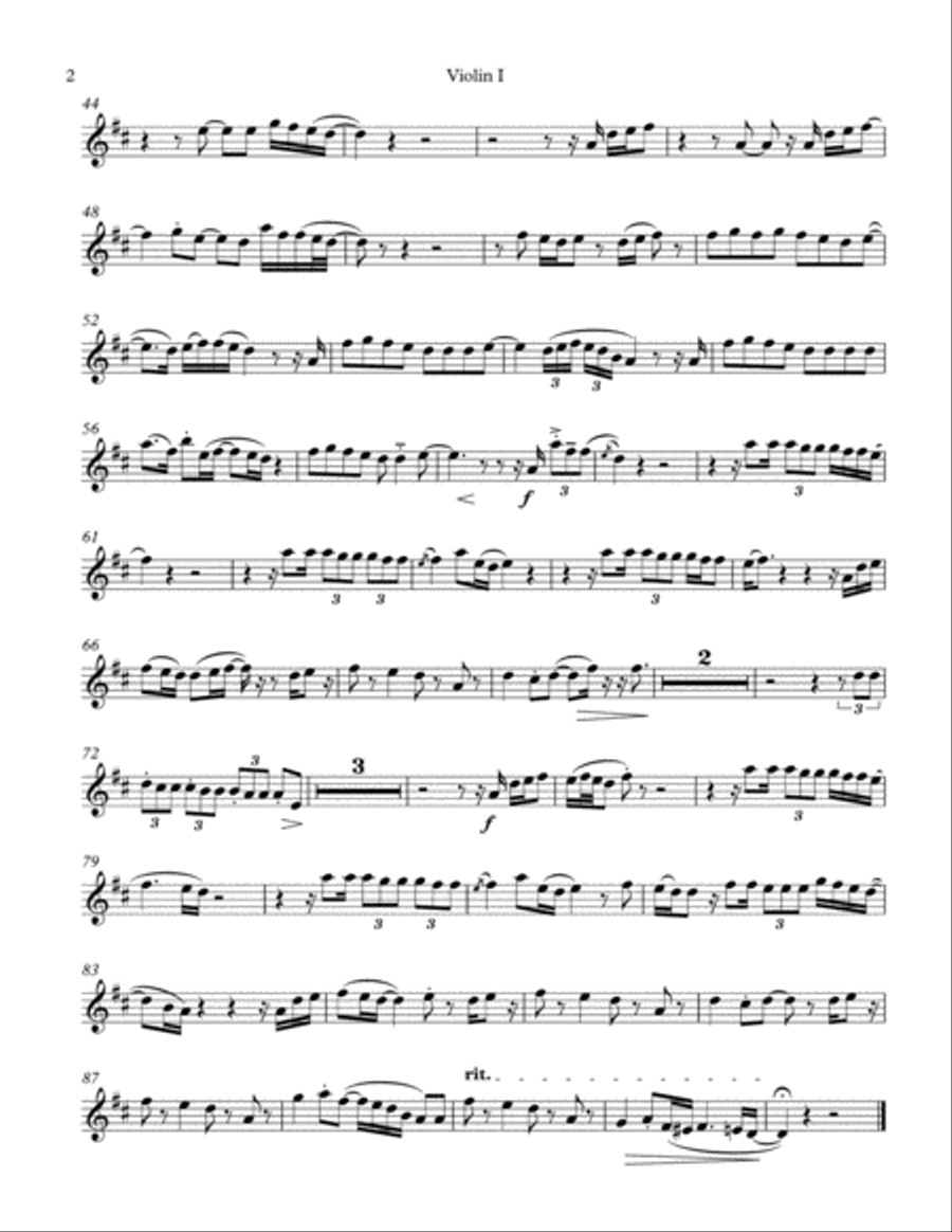 Thinking Out Loud Thinking Out Loud String Quartet scores gallery preview page 2