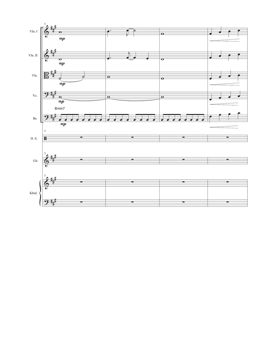 Flashing Lights Small Ensemble scores gallery preview page 2