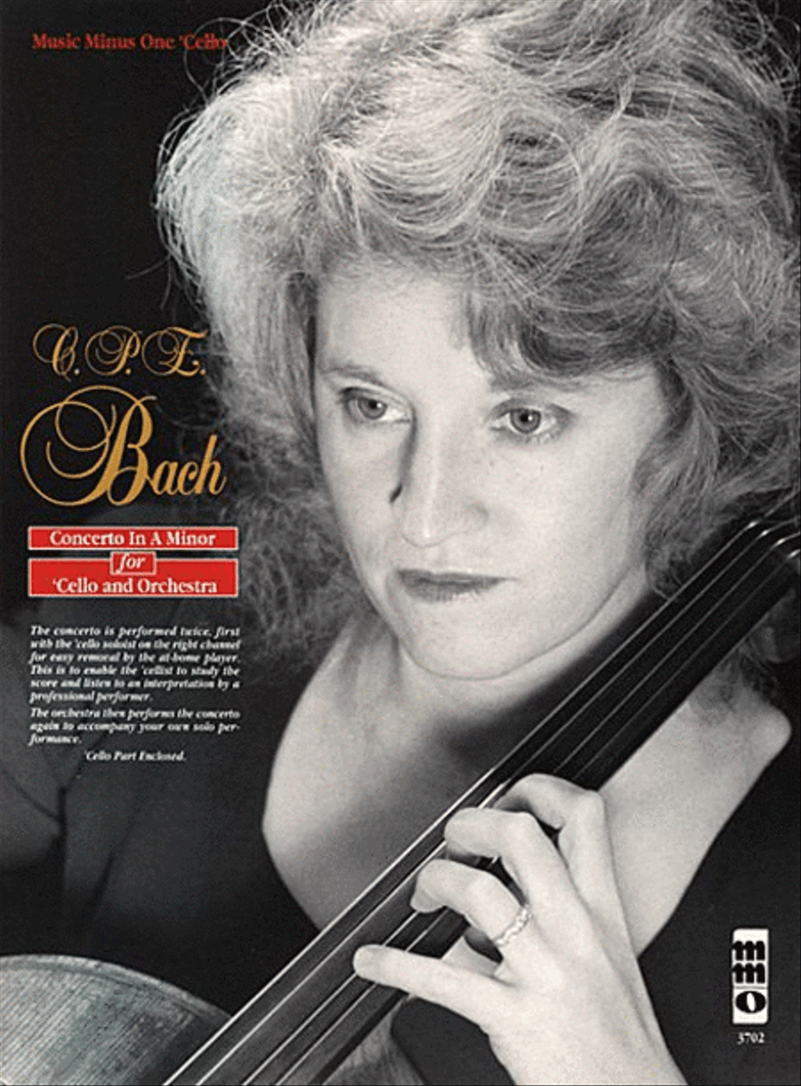 C.P.E. Bach - Violoncello Concerto in A Minor, Wq170/h432 Cello Solo scores gallery preview page 1