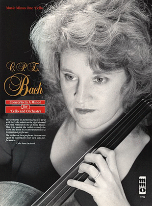 Book cover for C.P.E. Bach - Violoncello Concerto in A Minor, Wq170/h432