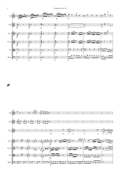 Exsultate, jubilate, K.165 Conductor Score (A4 Size) feat. Mozart Alleluja
