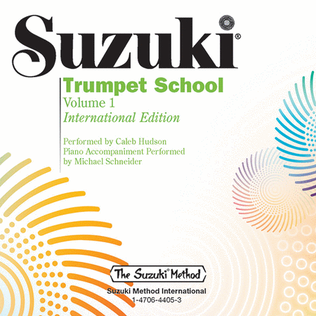 Book cover for Suzuki Trumpet School, Volume 1