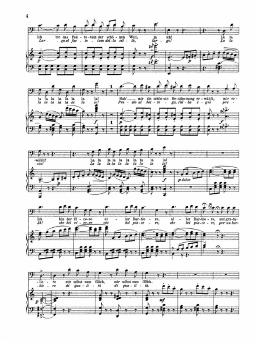 Largo al factotum Baritone Horn scores gallery preview page 3