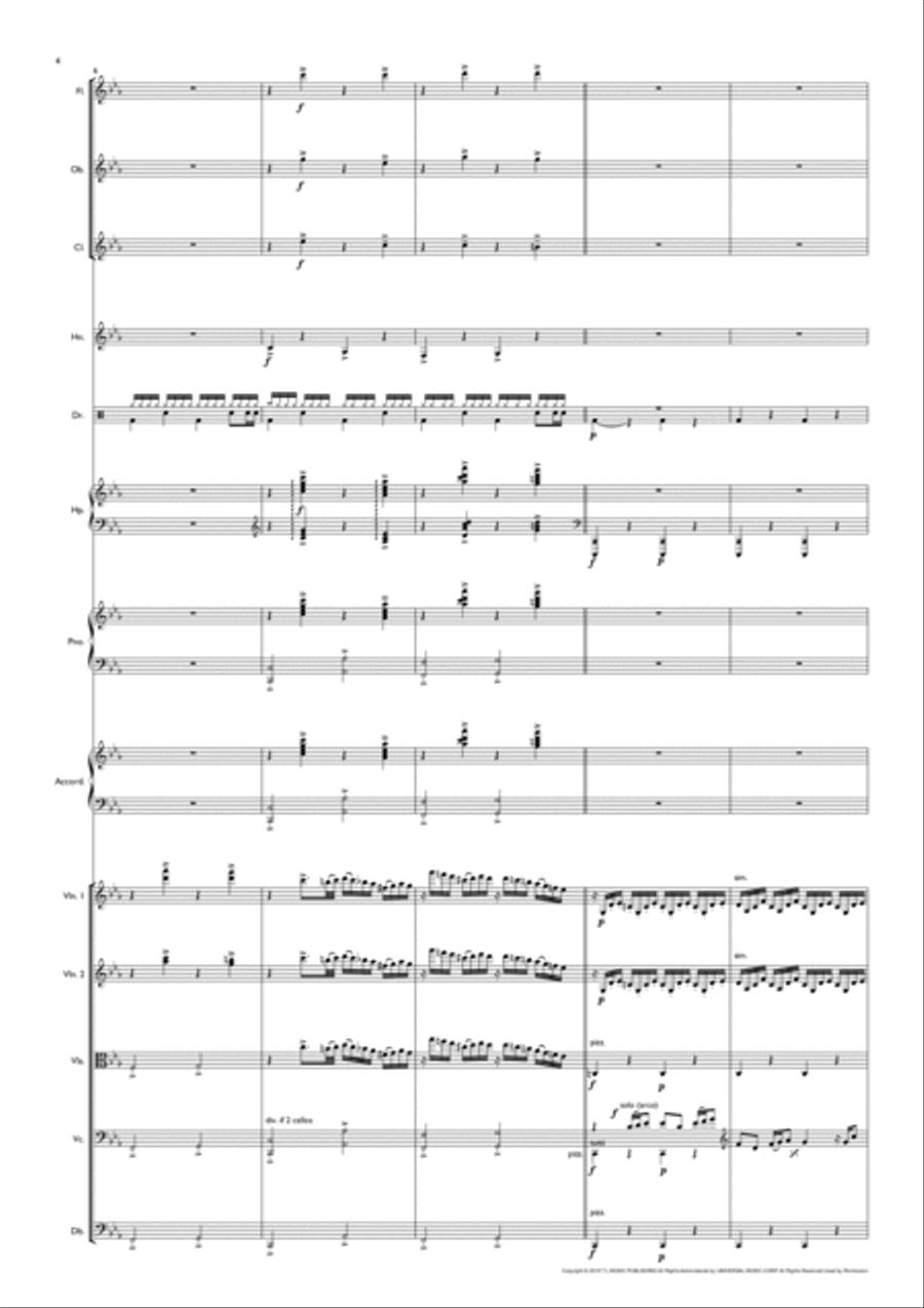 Succession Theme Large Ensemble scores gallery preview page 4
