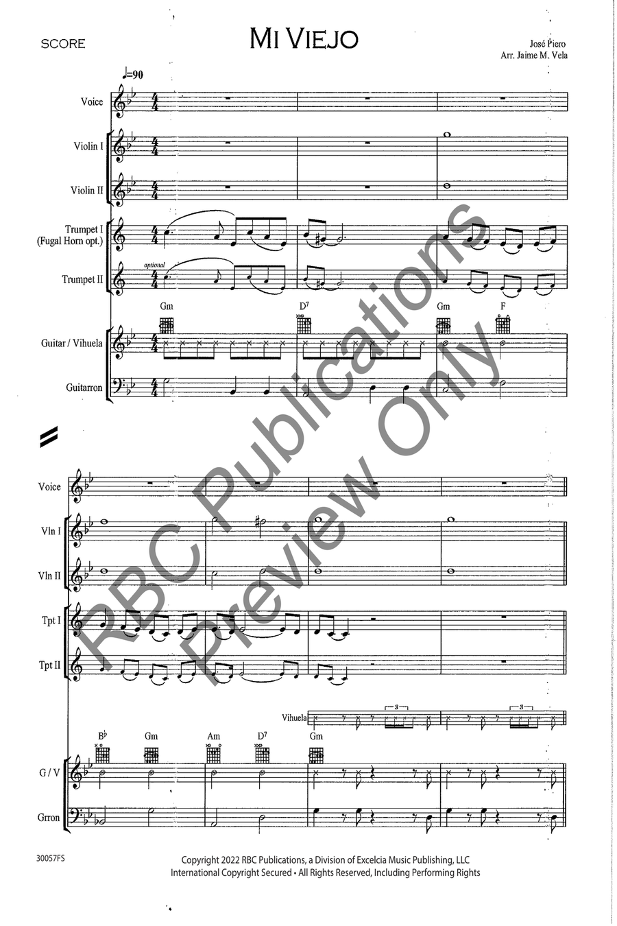 Mi VieJo Horn scores gallery preview page 3