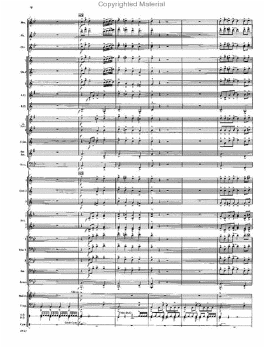 Novena Novena Concert Band scores gallery preview page 8
