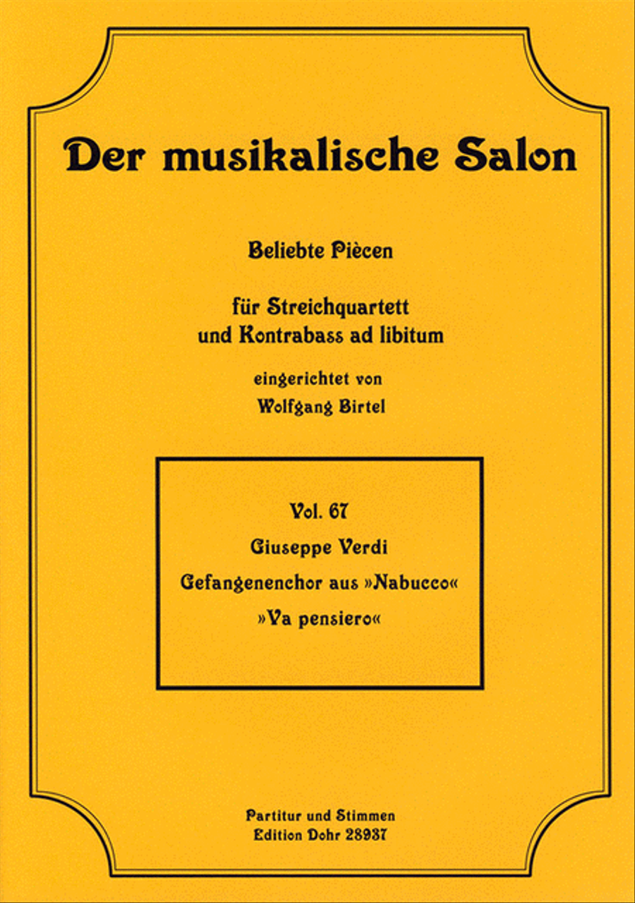 Gefangenenchor aus 