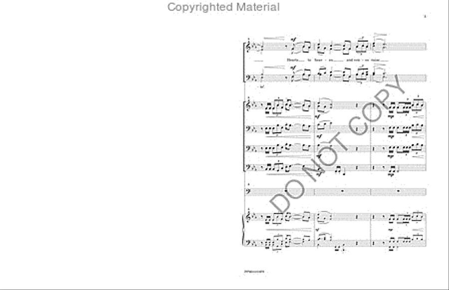 Hail the Day That Sees Him Rise - Full Score 4-Part scores gallery preview page 6
