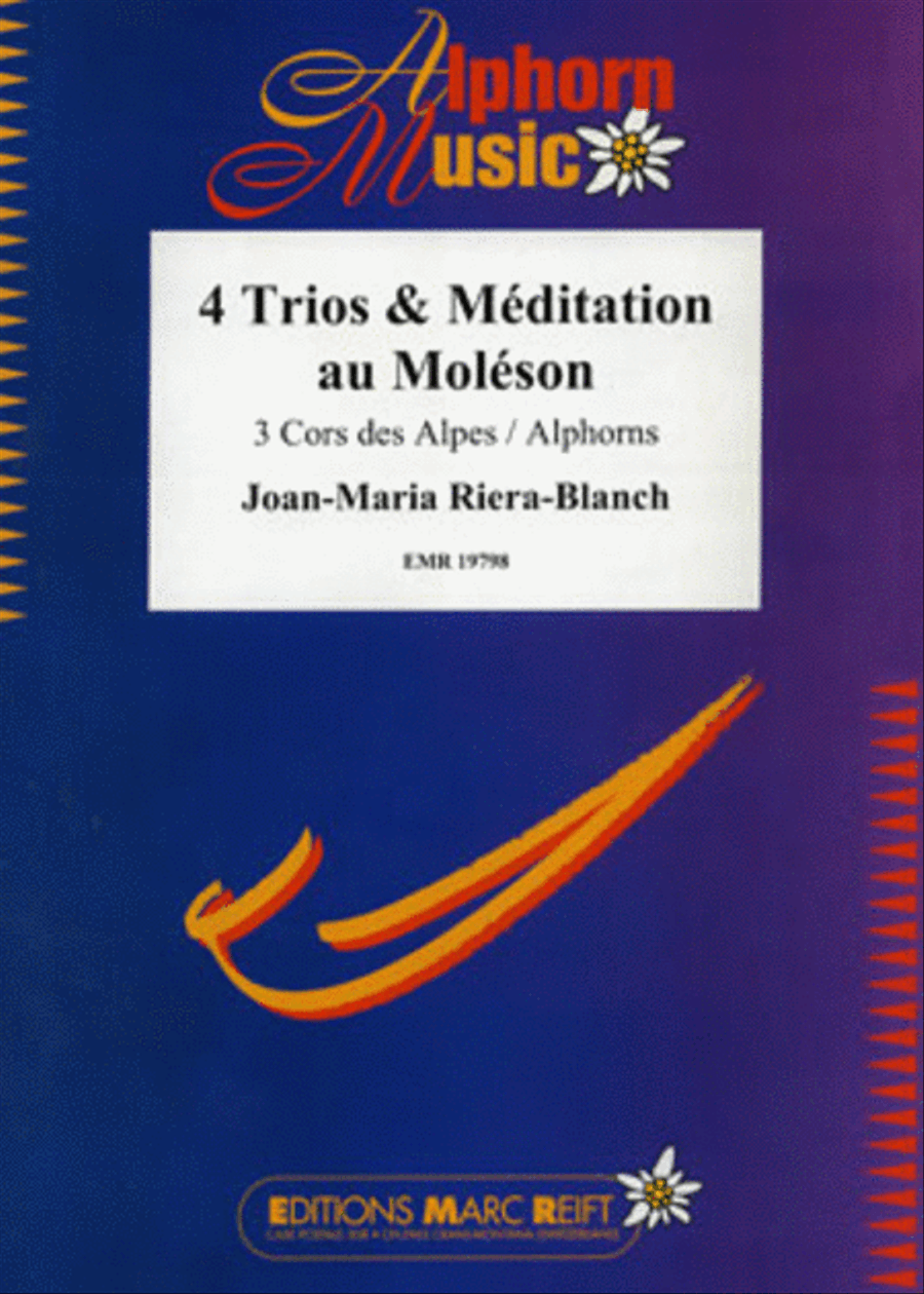 4 Trios & Meditation au Moleson Alphorn scores gallery preview page 1