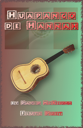 Book cover for Huapango de Hannah, for Flute Duet