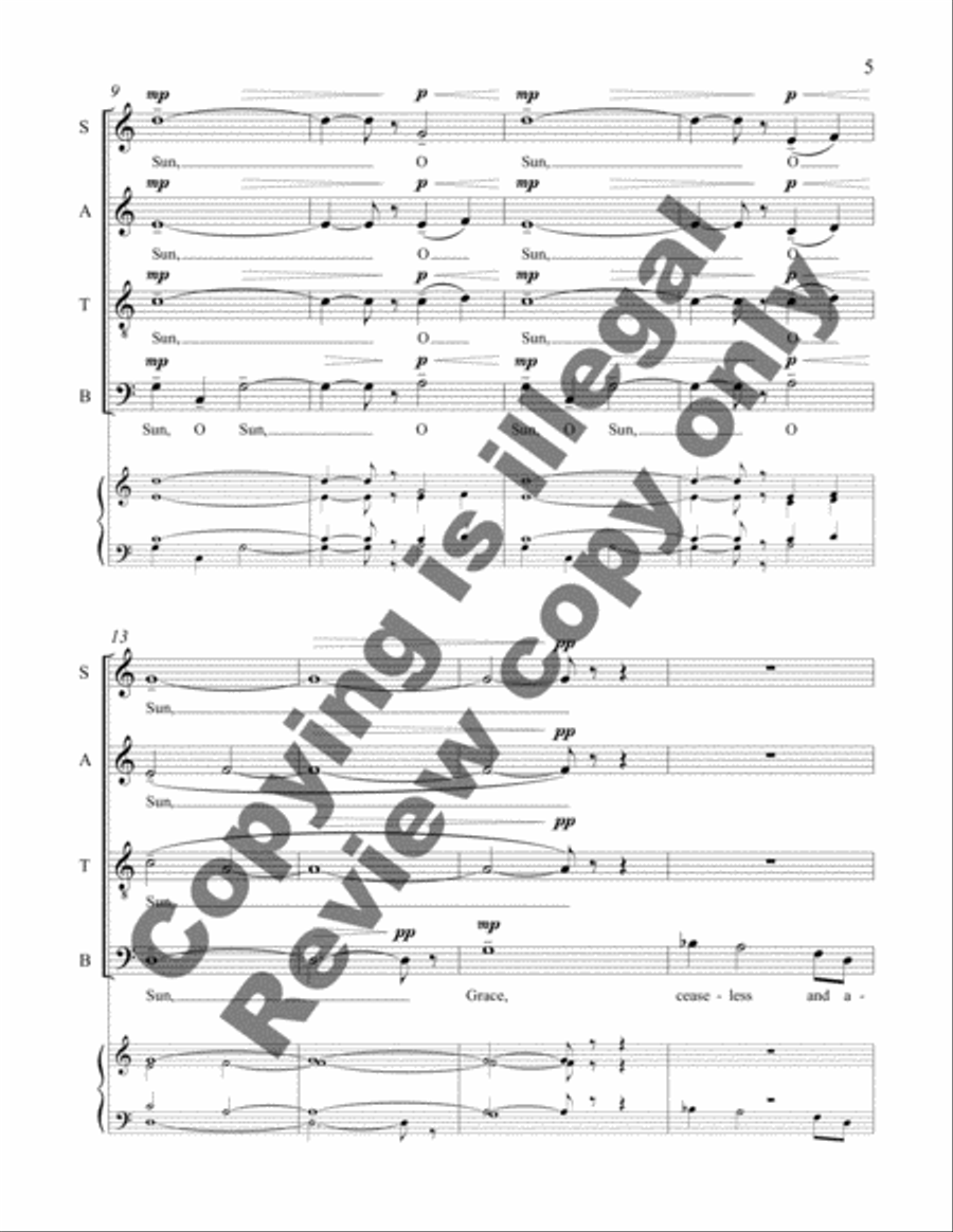 September Sun Divisi scores gallery preview page 11