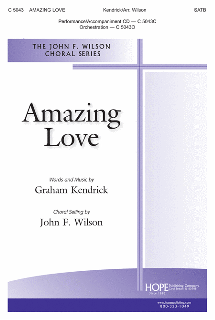 Amazing Love 4-Part scores gallery preview page 1