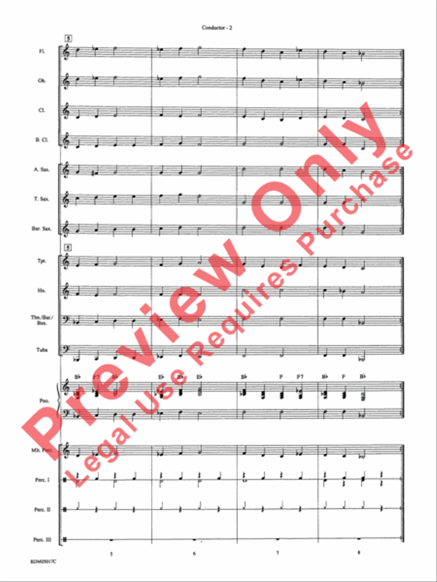 Belwin Very Beginning Band Kit #1 Concert Band scores gallery preview page 5